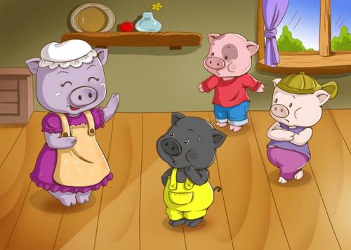 儿童睡前故事《三只小猪》MP3打包下载 13集