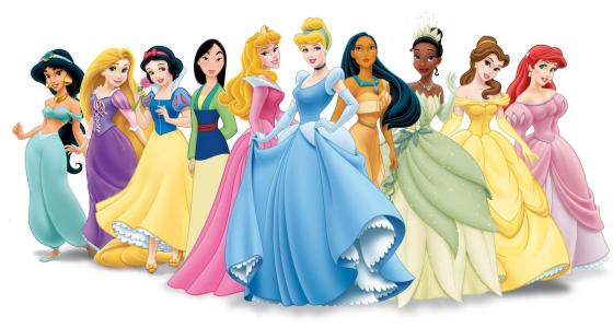 女娃最爱的迪士尼公主涂色22张 百度网盘分享