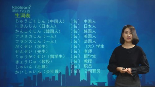 新东方新标准日本语王晶日语初级讲练结合（30.1G高清视频）百度网盘分享