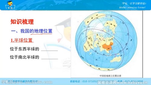 学科网初中杨晓松中国地理教学视频21讲 百度网盘分享
